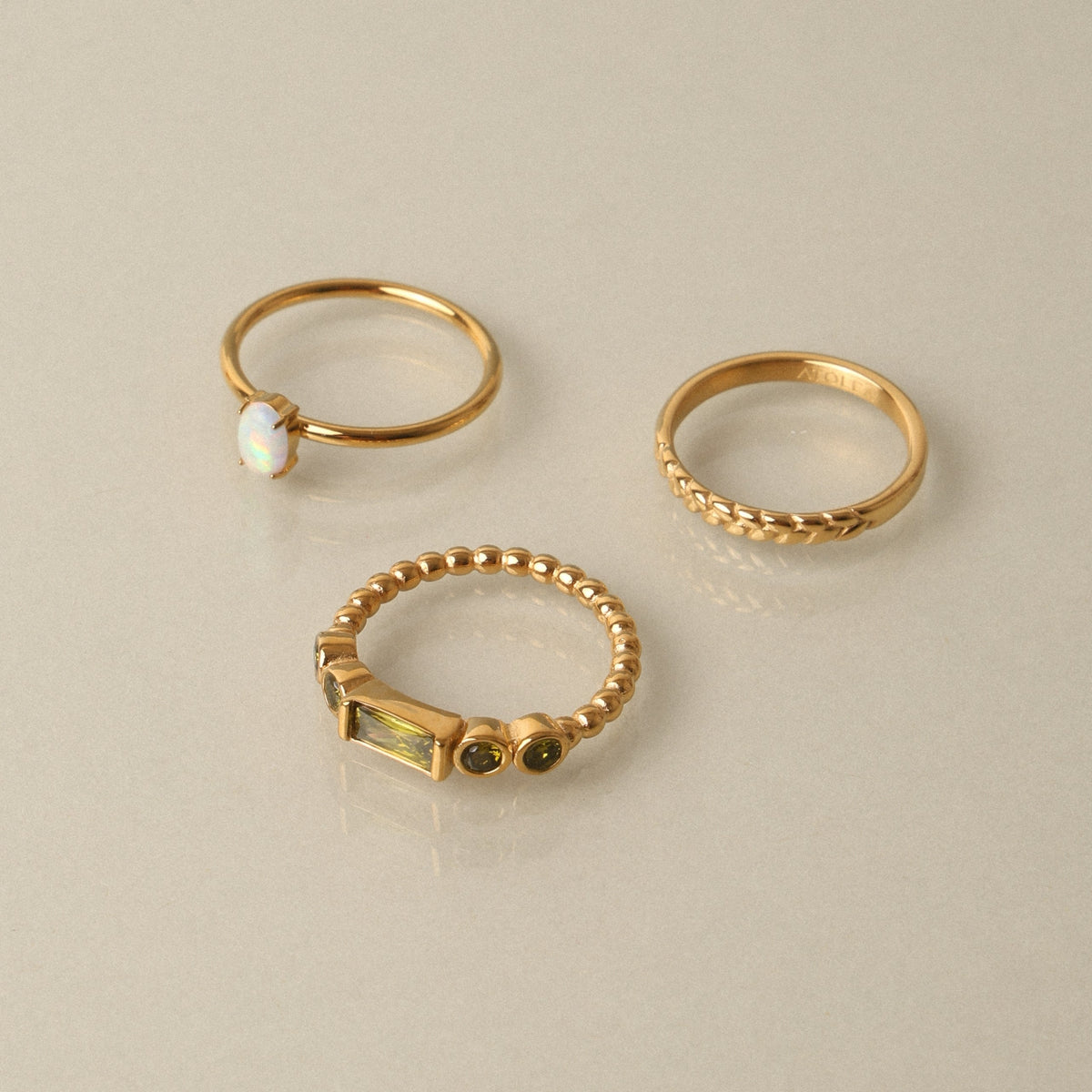 Laurel Crown Ring