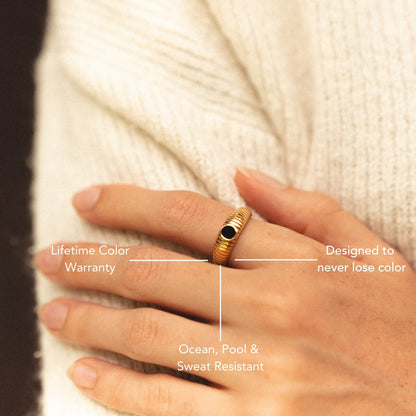 Anillo de Ónix "Seseh"