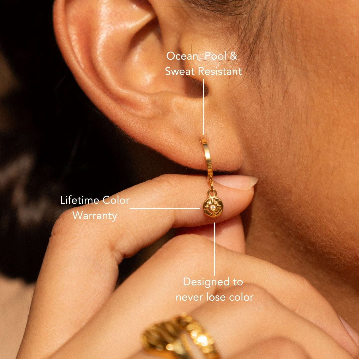 Pendientes Estrella Polar