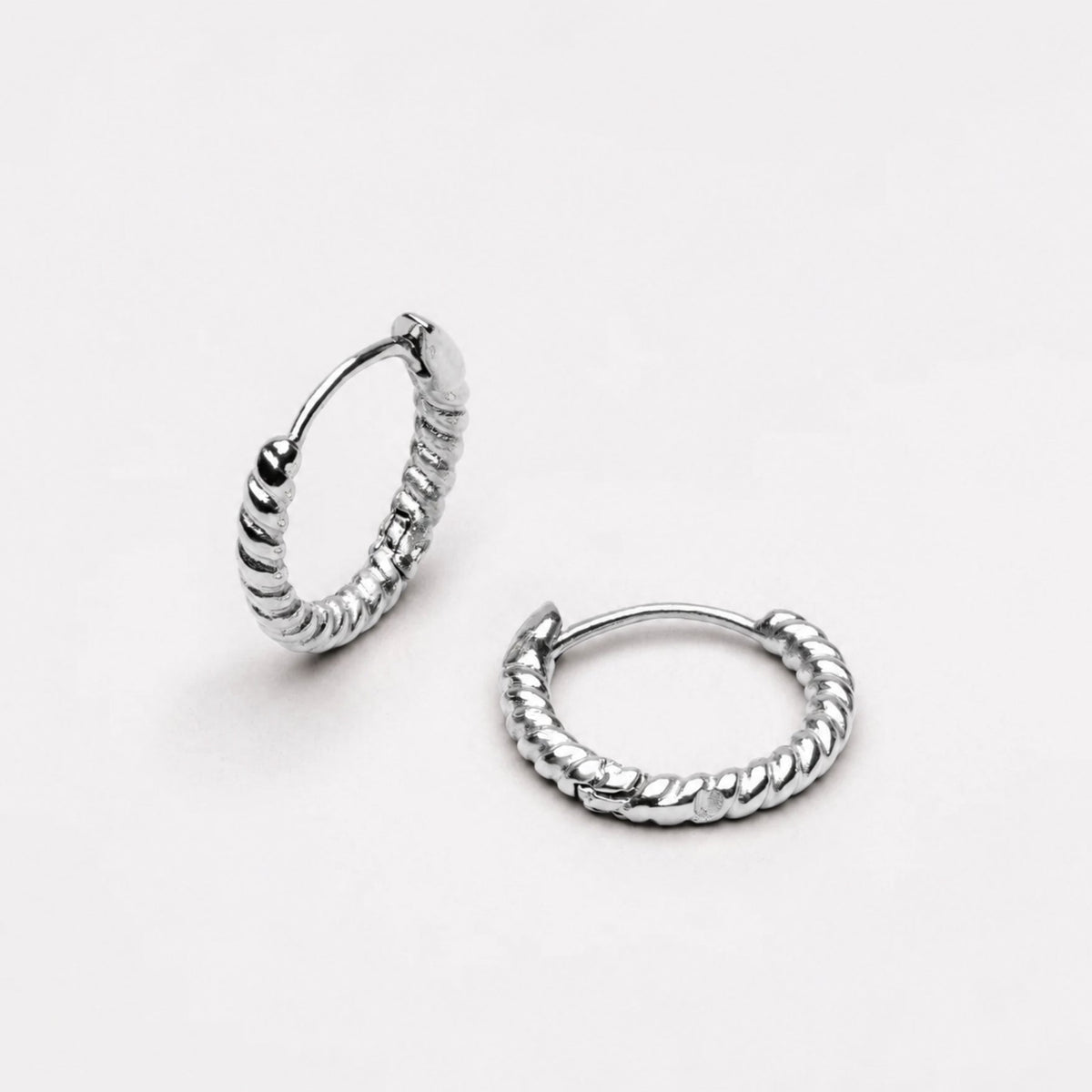 Twisted Hoops Earrings