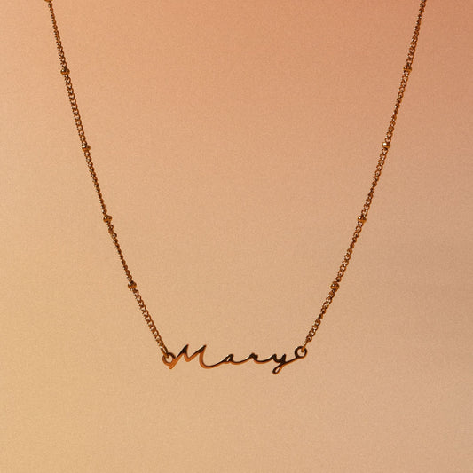 Collar con nombre